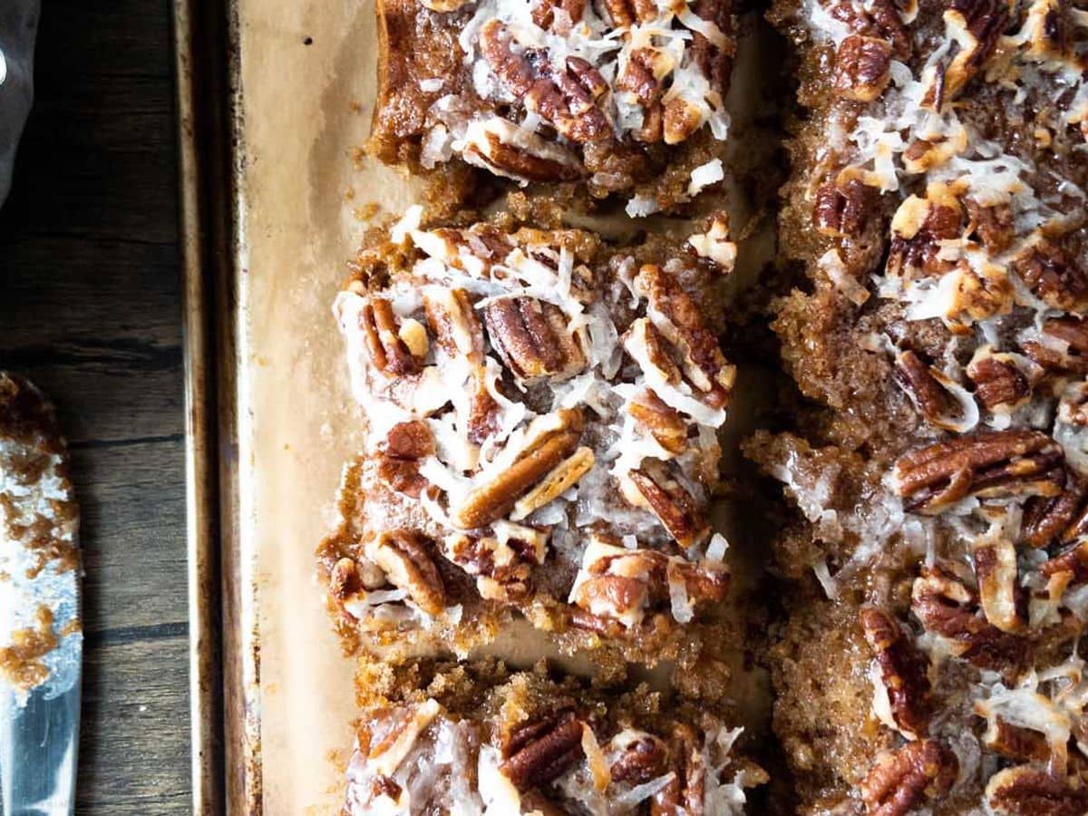 Mom’s Old Fashioned Oatmeal Cake