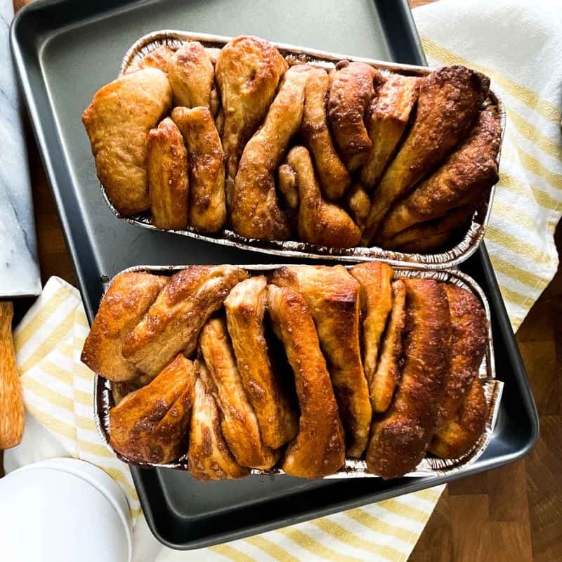 Cinnamon Sugar Pull-Apart Sourdough Bread