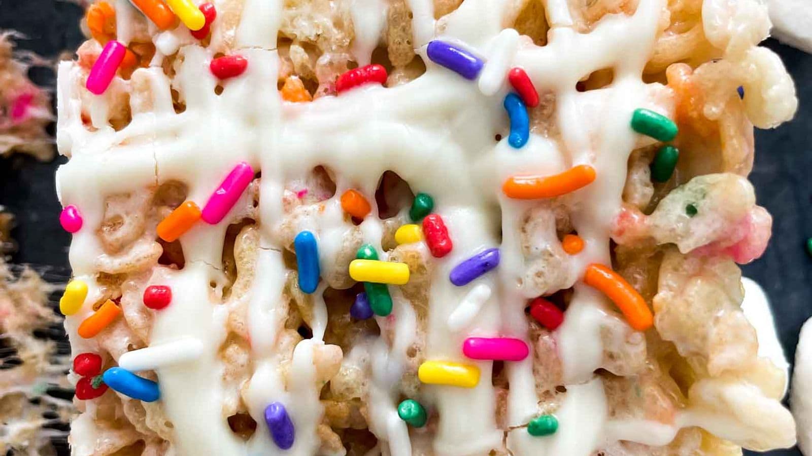 Birthday Cake Rice Krispies