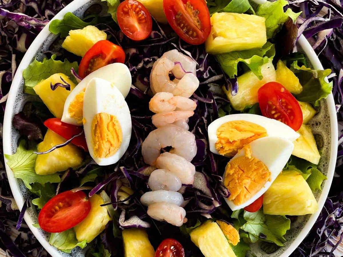 Tropical Shrimp Pasta Salad
