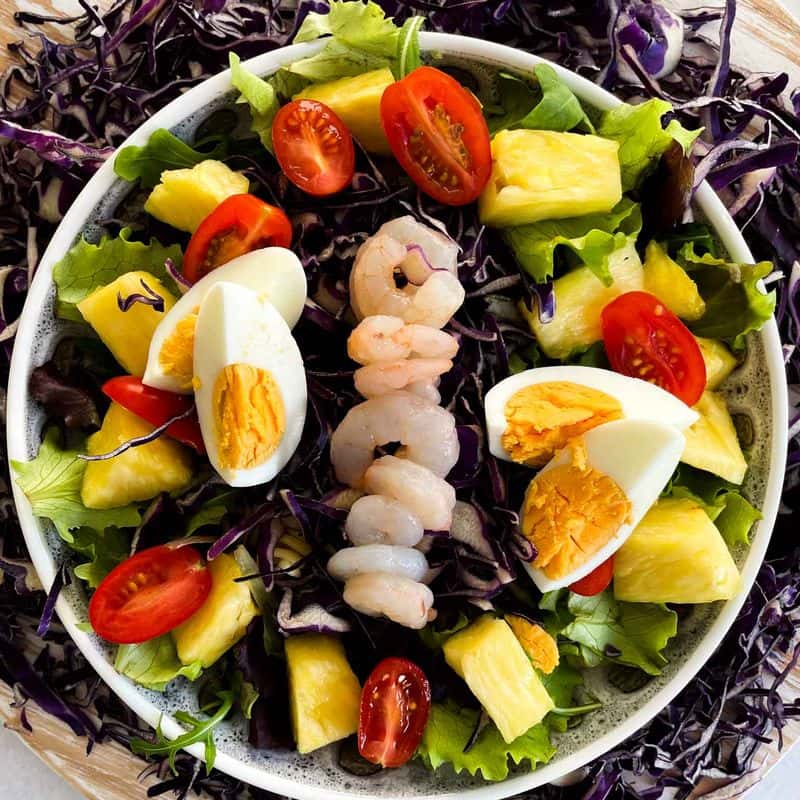 Tropical Shrimp Pasta Salad