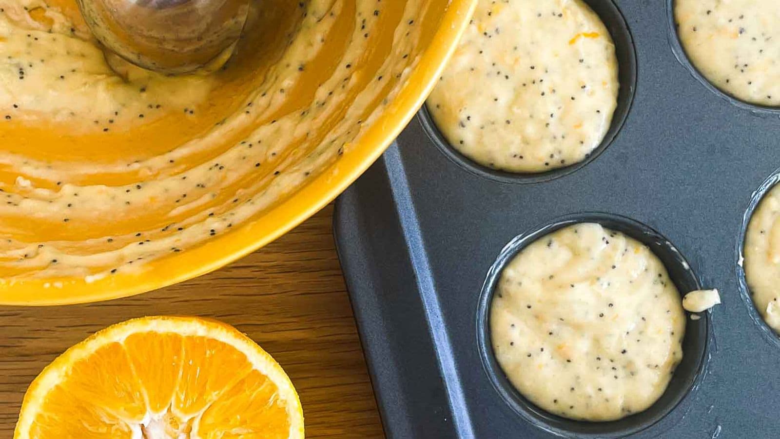 Orange Poppyseed Muffins