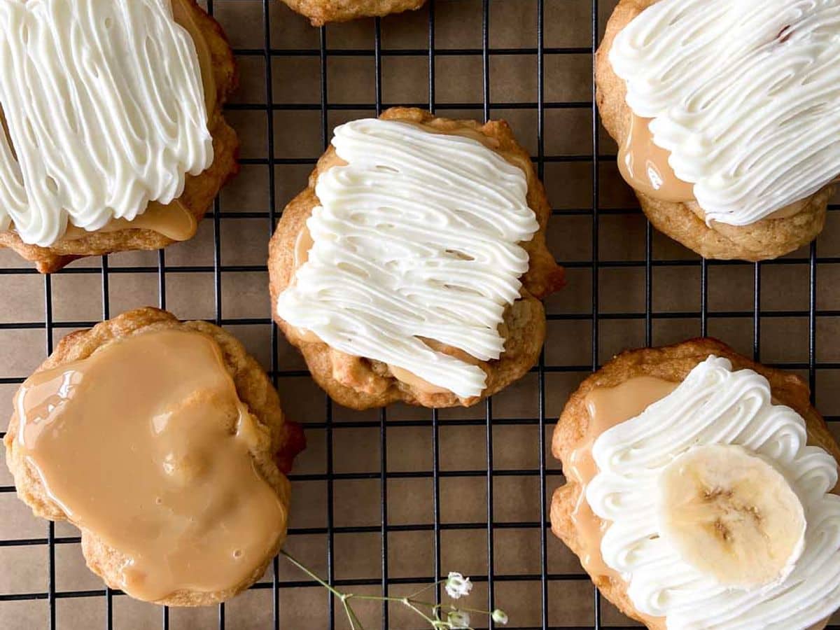 Banoffee Pie Cookies