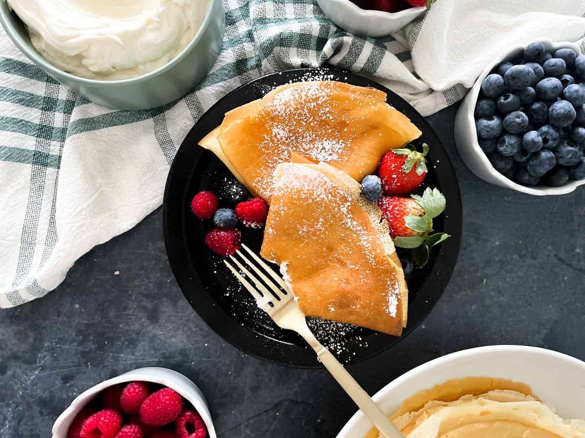 Easy Blender Crepes