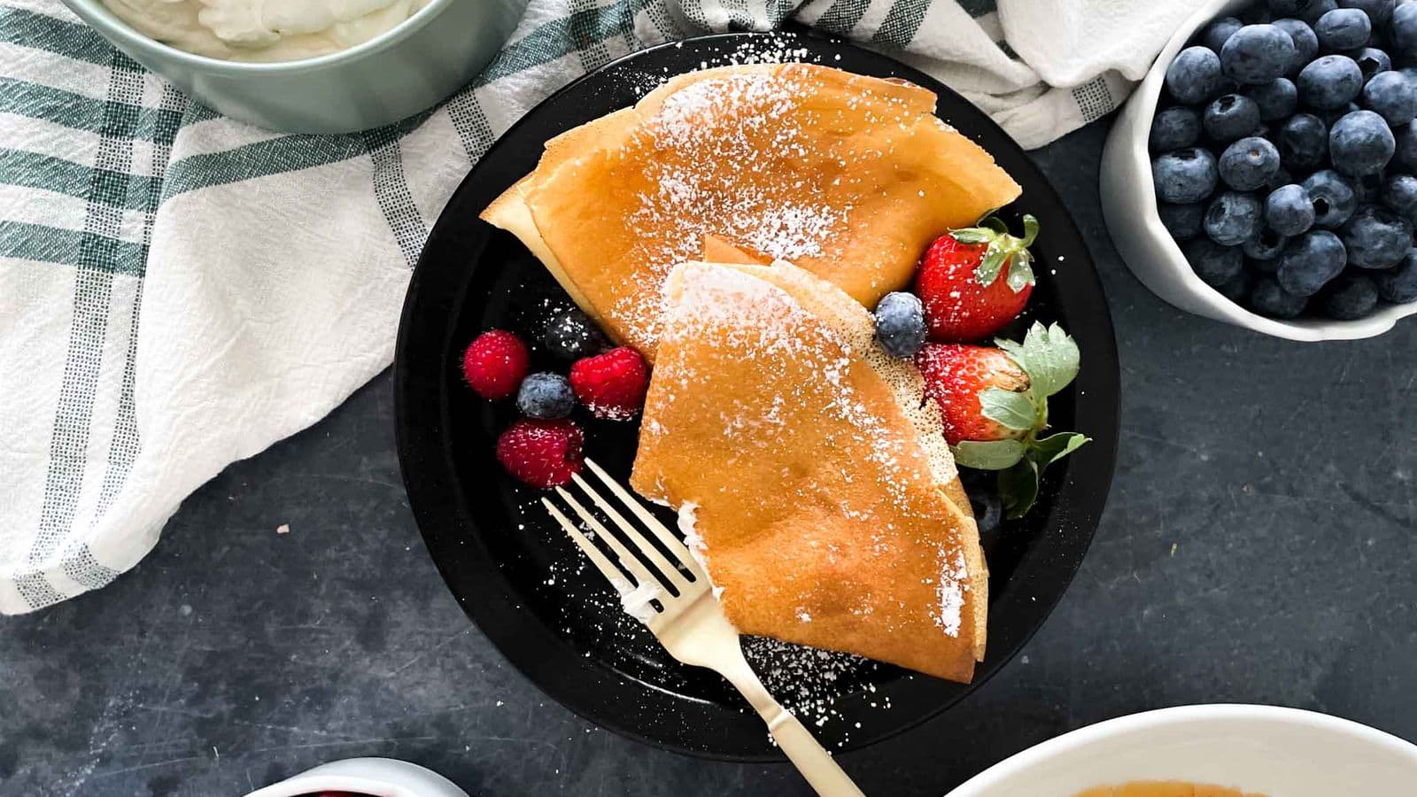 Easy Blender Crepes