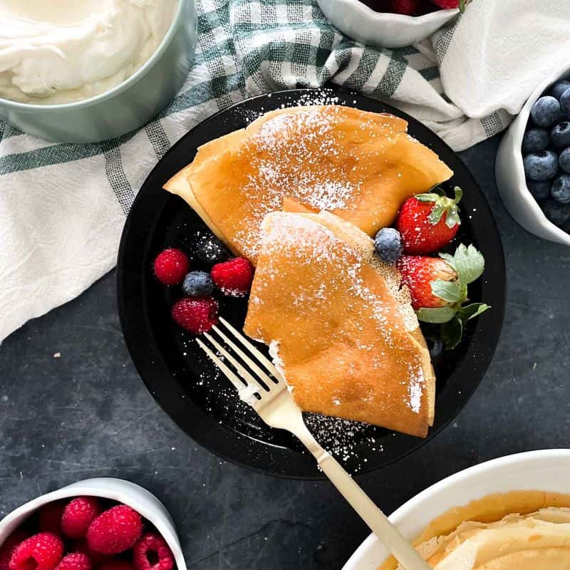 Easy Blender Crepes