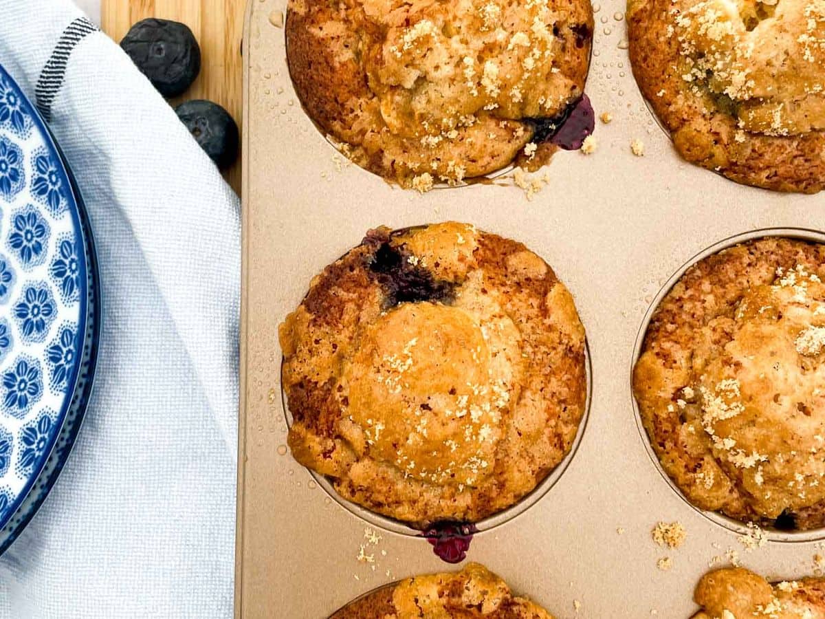 Blueberry Banana Muffins