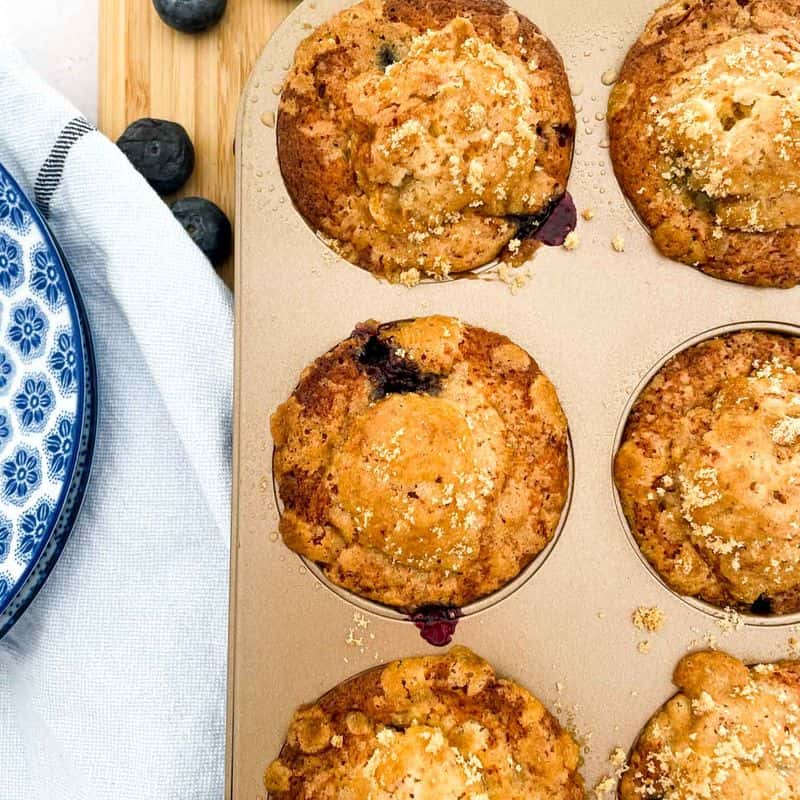 Blueberry Banana Muffins