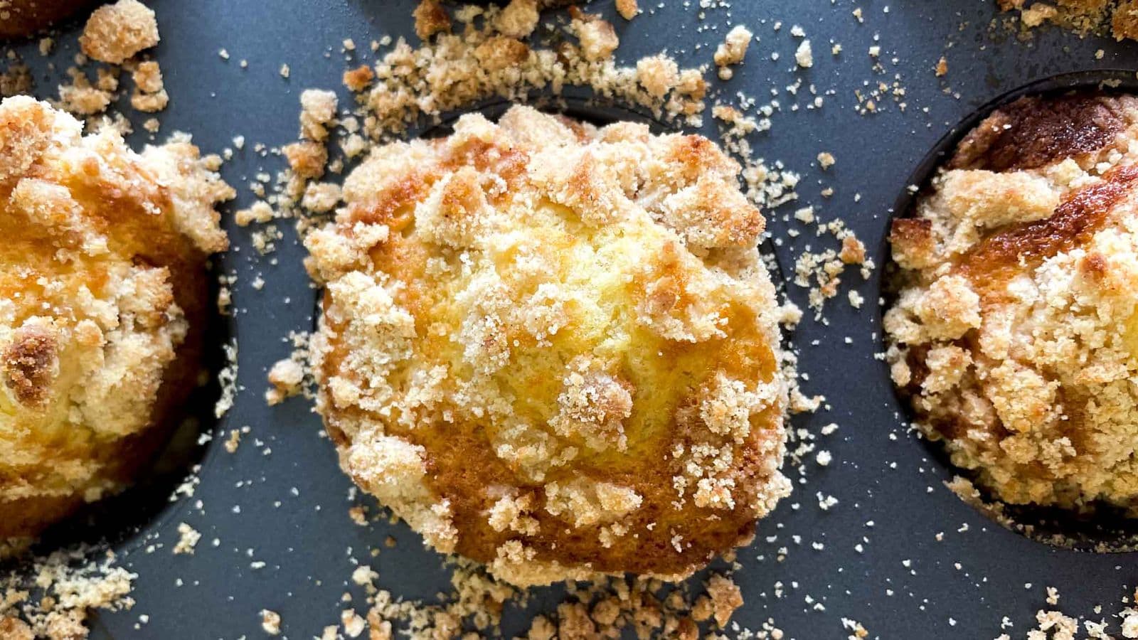 Cinnamon Crumb Muffins