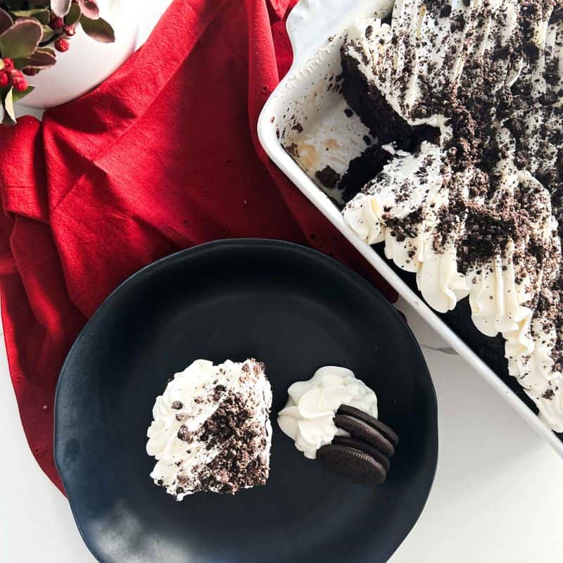 Crumbl Oreo Tres Leches Cake