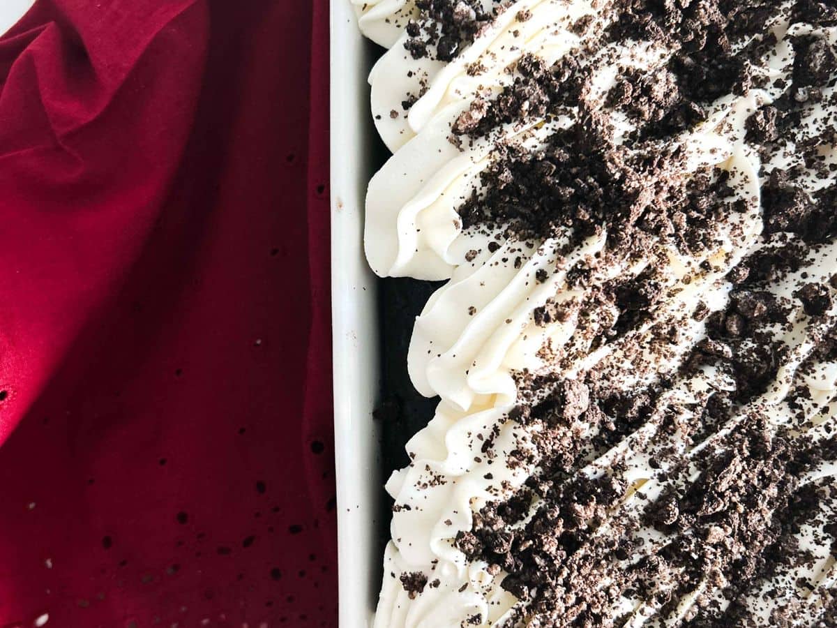 Crumbl Oreo Tres Leches Cake