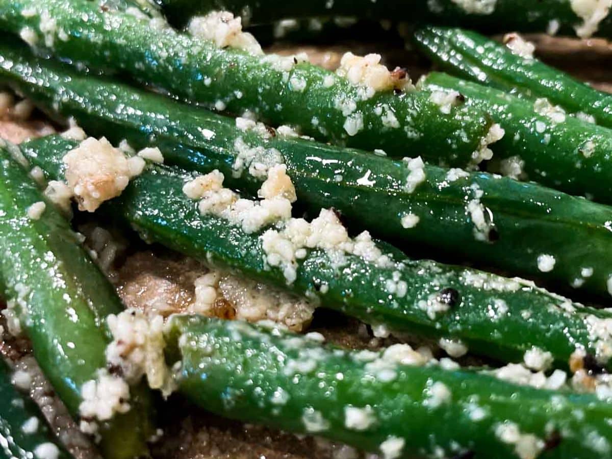 Garlic Parmesan Green Beans