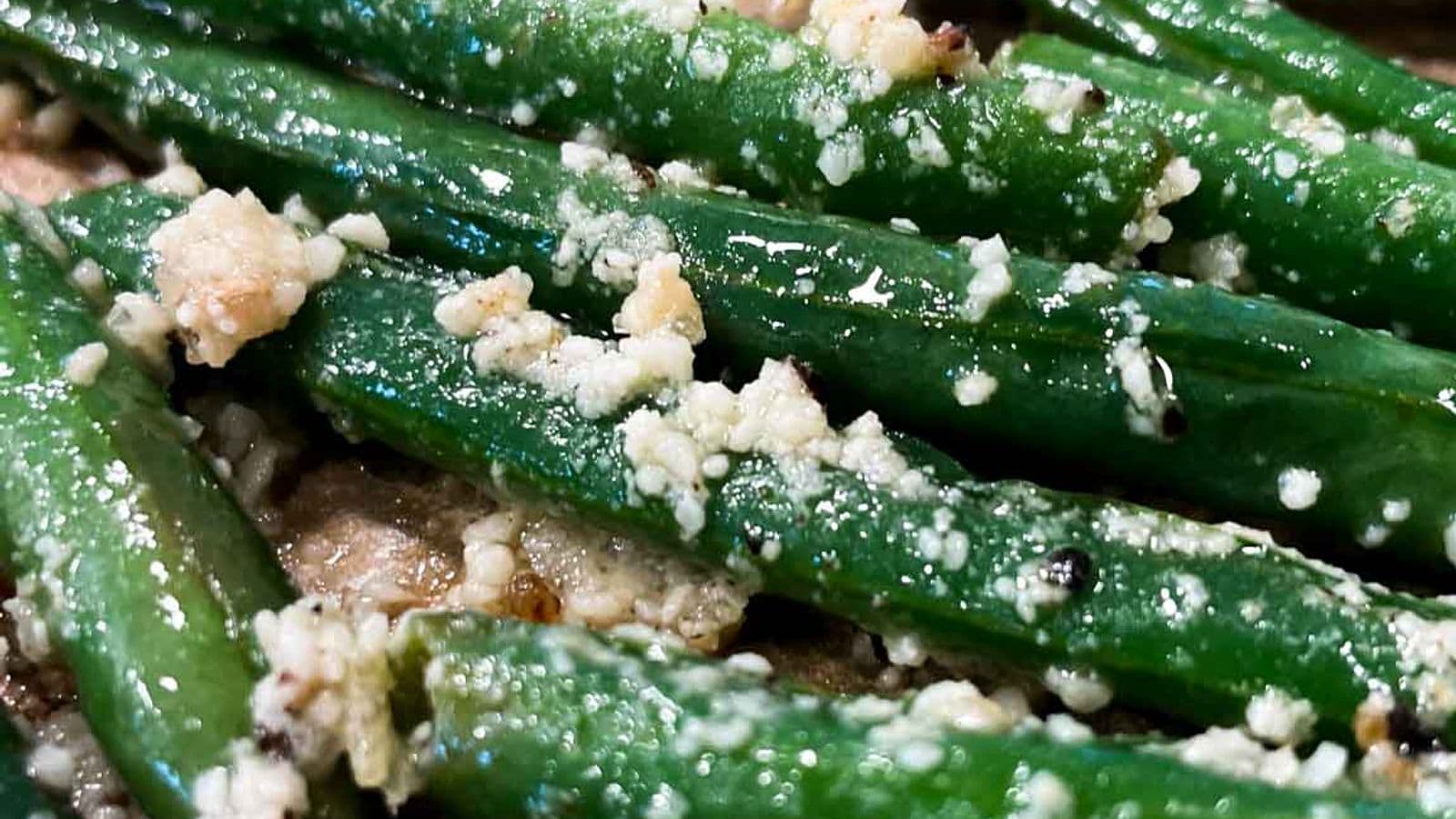 Garlic Parmesan Green Beans