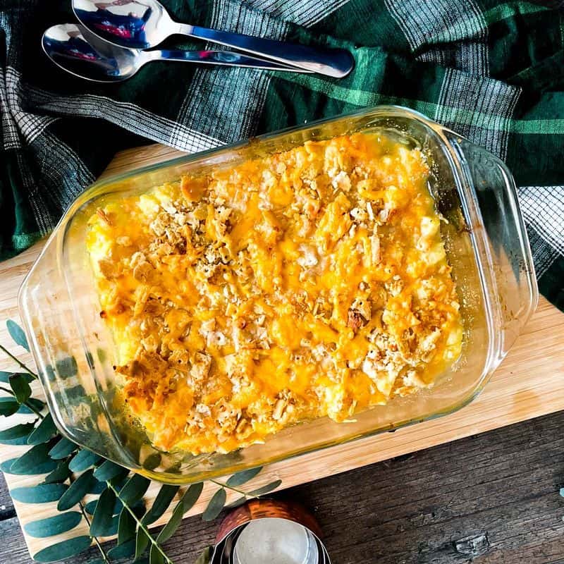 Hot Pineapple Casserole