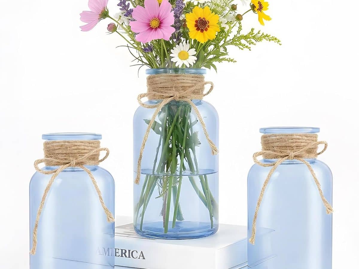 Vintage Blue Glass Vases — shop on Amazon