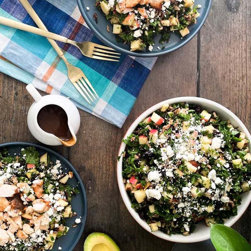 Kale and Wild Rice Salad