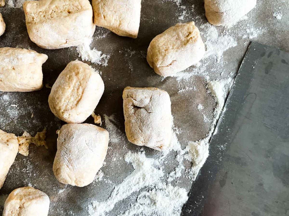 uncooked pumpkin pretzel bites