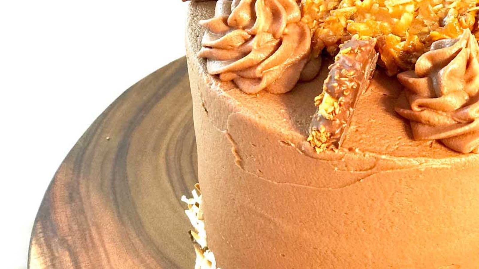 Samoa Layer Cake