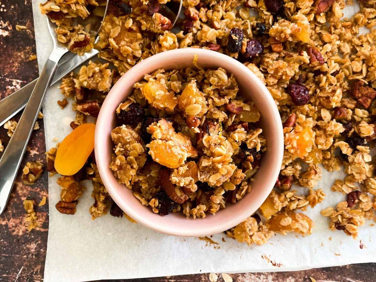 Soft-Baked Honey Orange Granola