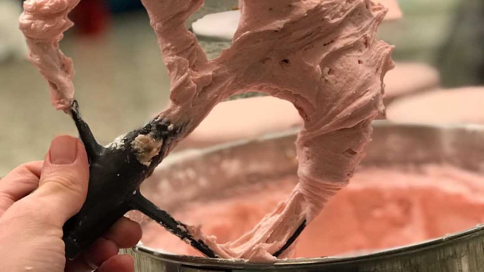 Sinful Strawberry Buttercream