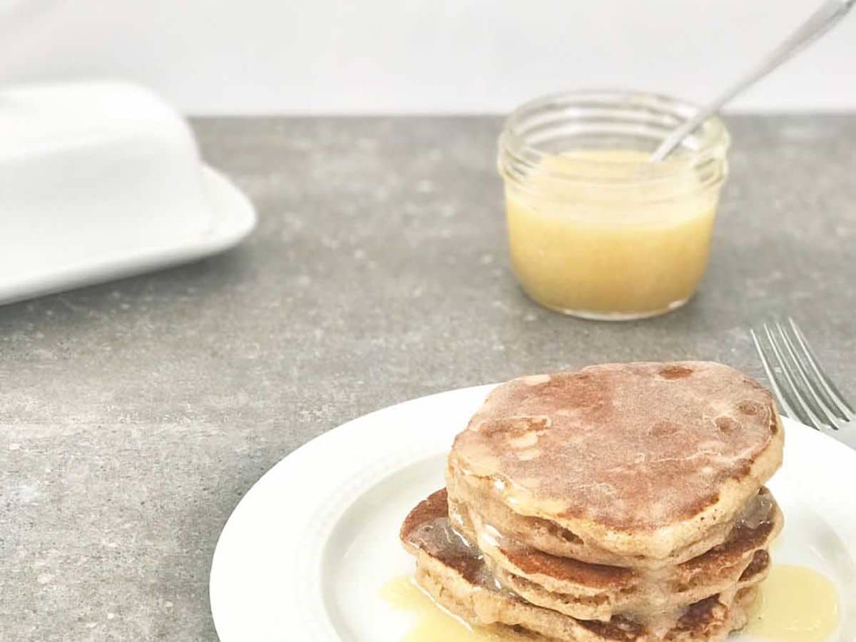 Whole Wheat Buttermilk Pancakes
